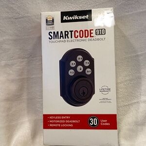 Kwikset SmartCode 910 Electronic Deadbolt NO KEYPAD - Replacement Parts Only NIB